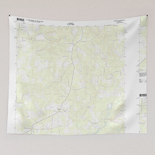 Item preview, USGS TOPO Map Louisiana LA Knight 20120329 TM designed and sold by WetdryvacRB01.
