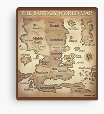Fantasy Lands Canvas Print