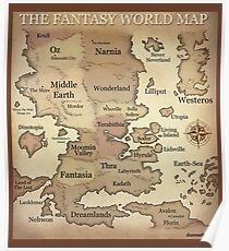 Fantasy Lands Poster