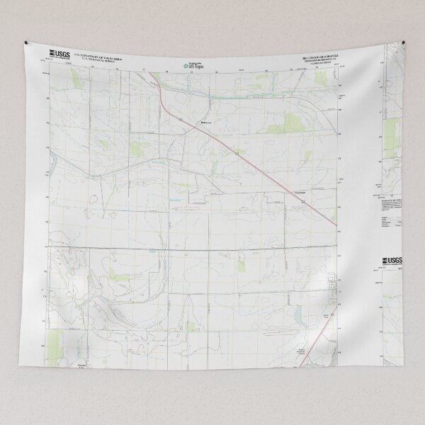 Item preview, USGS TOPO Map Mississippi MS Bellewood 20120418 TM designed and sold by WetdryvacRBO2.