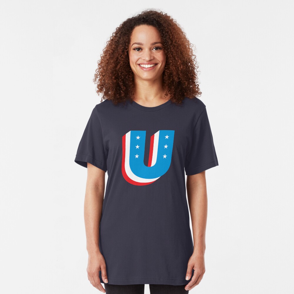 Unity Superhero Letter U Slim Fit T-Shirt