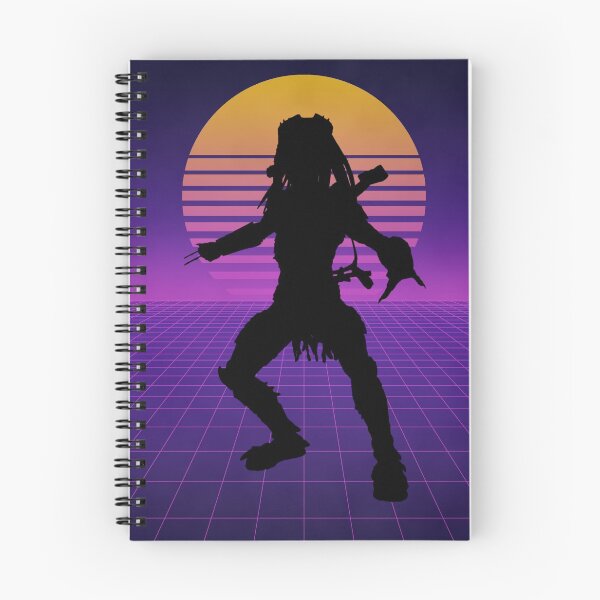 Item preview, Retro Synthwave The Predator Silhouette Poster designed and sold by Gemini-Phoenix.