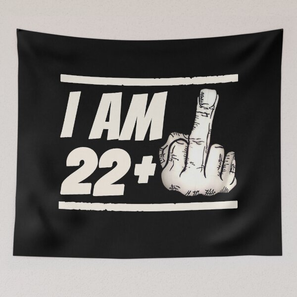 Item preview, Milestone 23rd Birthday - Gag Bday Joke Gift Idea: 22+1 designed and sold by trendo.