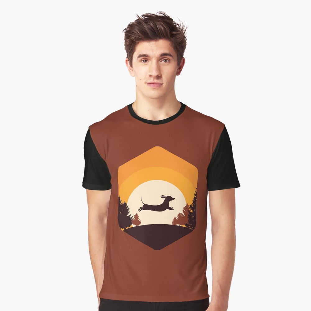 Item preview, Graphic T-Shirt designed and sold by mydachshund.
