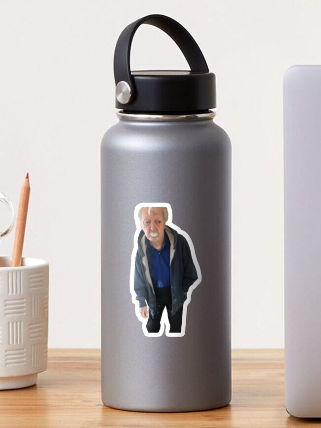 "grandpa who ate paint" Sticker for Sale by Sarah Lukowski Redbubble