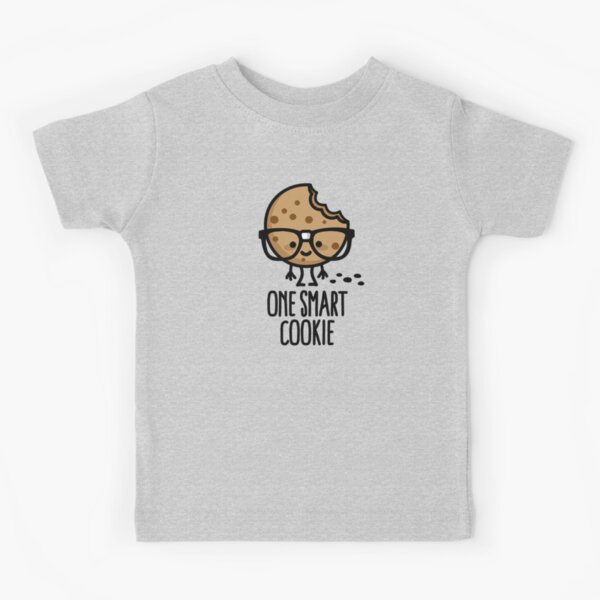 One smart cookie funny nerd geek student school Kids T-Shirt
