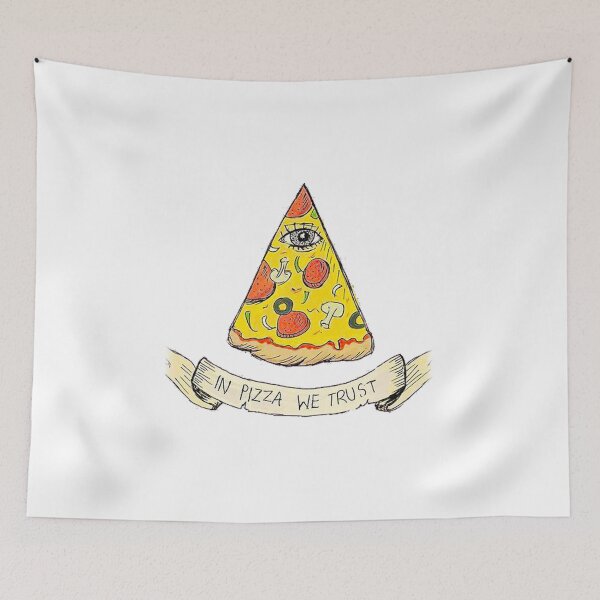 Item preview, In Pizza We Trust designed and sold by RagnarokDesigns.