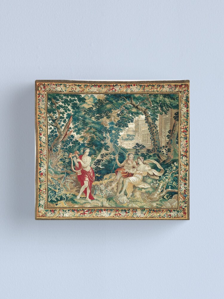 Alternate view of Orpheus Playing the Lyre to Hades and Persephone, from Orpheus and Eurydice or The Metamorphoses Canvas Print