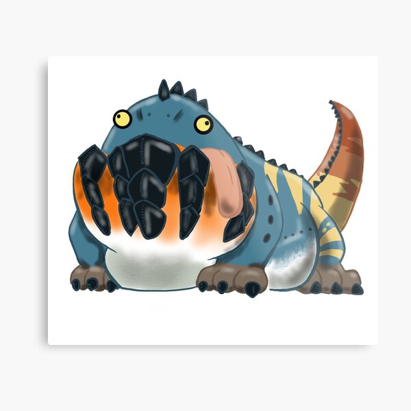 Dodogama Monster Hunter World Metal Print