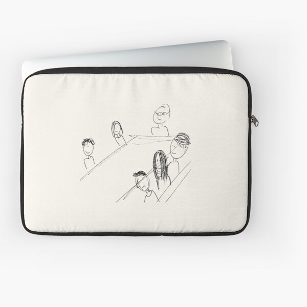 Breakfast With Friends Laptop Sleeve