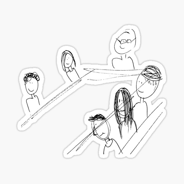 Breakfast With Friends Sticker