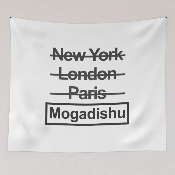 Item preview, Somalia Mogadishu City Text design designed and sold by GetItGiftIt.