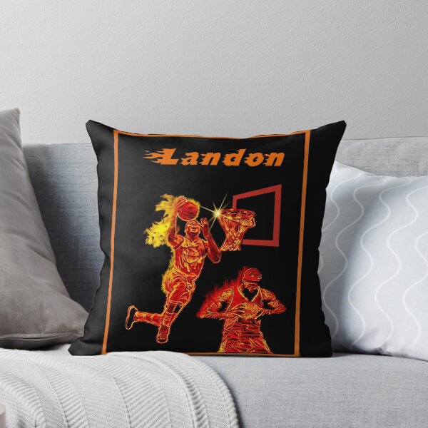 Artikelvorschau, Landon feuriger Basketballspieler entworfen und verkauft von Attiva.