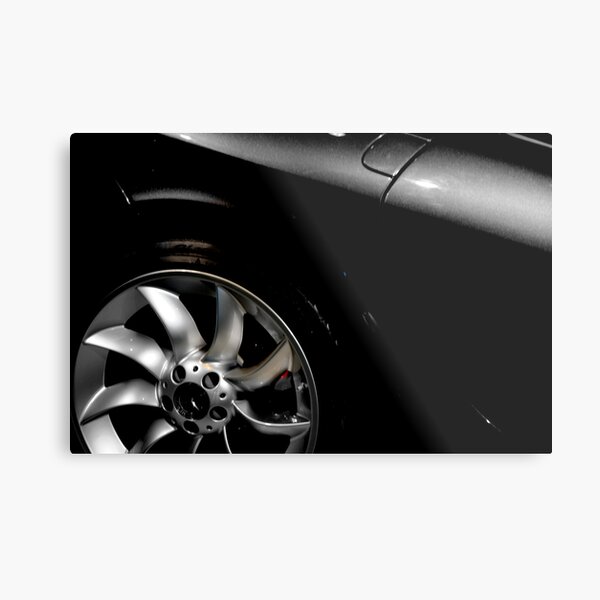 Black serie 4 Metal Print