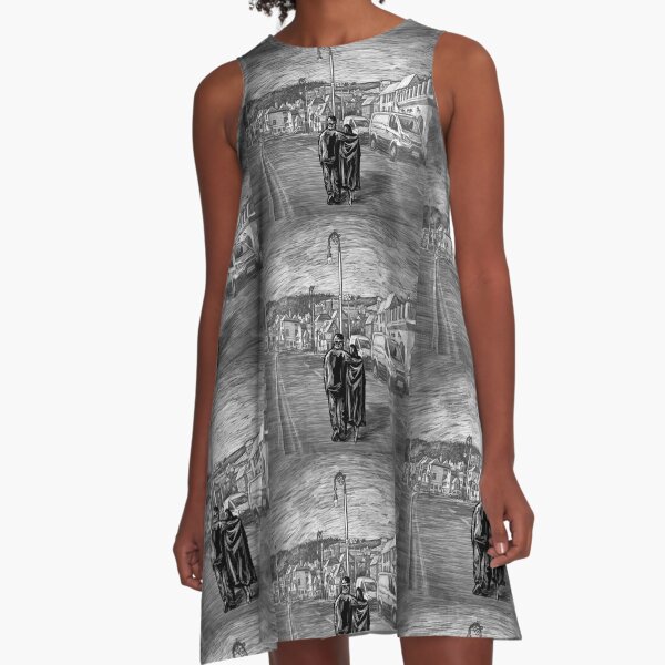 At Rockanore A-Line Dress