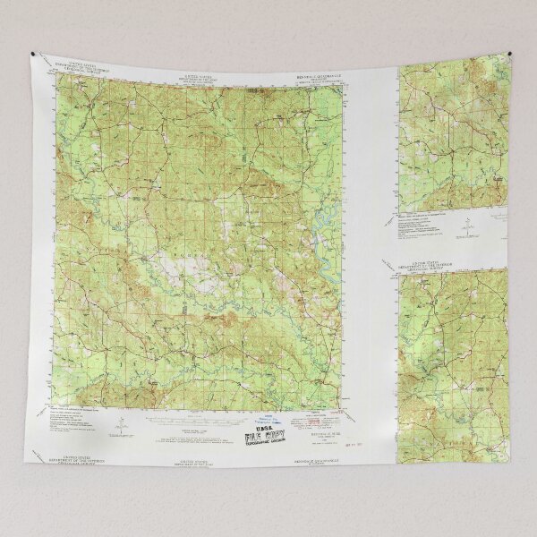 Item preview, USGS TOPO Map Mississippi MS Benndale 336810 1947 62500 designed and sold by WetdryvacRBO2.