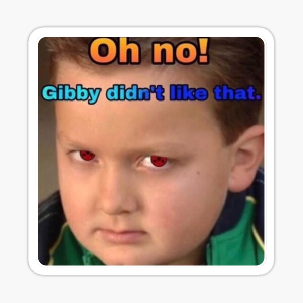 Gibby Icarly Sticker
