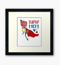 Best Mothers day Tshirts Framed Print