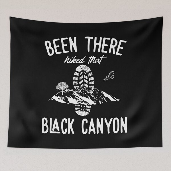 Item preview, Black Canyon National Park Colorado Hiking Camping Gift designed and sold by frankiewillie.