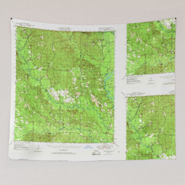 Item preview, USGS TOPO Map Mississippi MS Benndale 336811 1947 62500 designed and sold by WetdryvacRBO2.