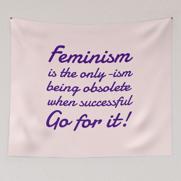 Item preview, International Feminism Day Quote Empowerment Gift designed and sold by peter2art.