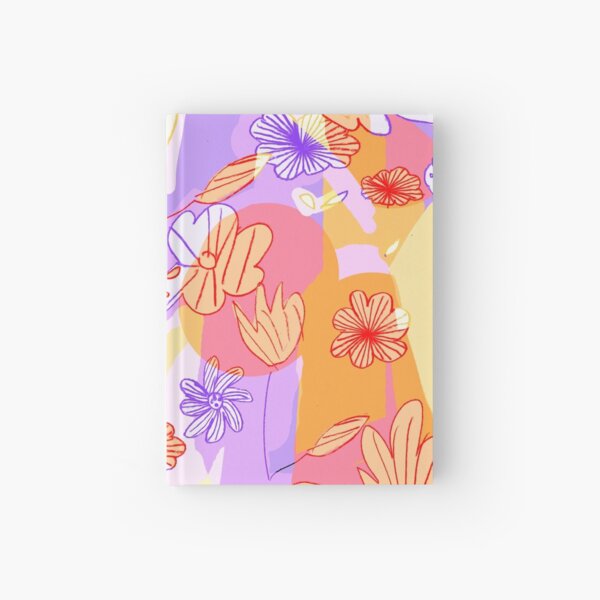 Happy Flowers Hardcover Journal