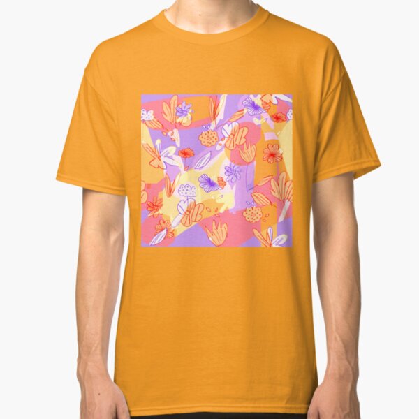 Happy Flowers Classic T-Shirt