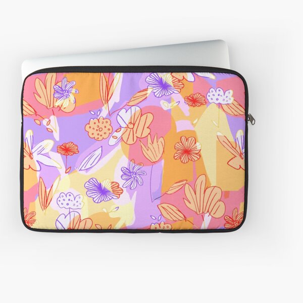 Happy Flowers Laptop Sleeve