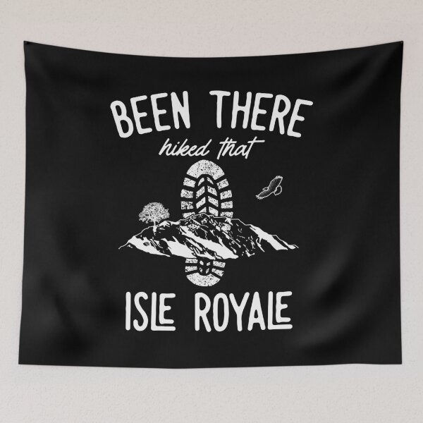 Item preview, Isle Royale National Park Michigan Hiking Camping Gift designed and sold by frankiewillie.