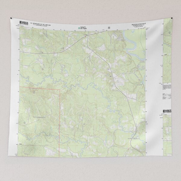 Item preview, USGS TOPO Map Mississippi MS Benndale 20120702 TM designed and sold by WetdryvacRBO2.