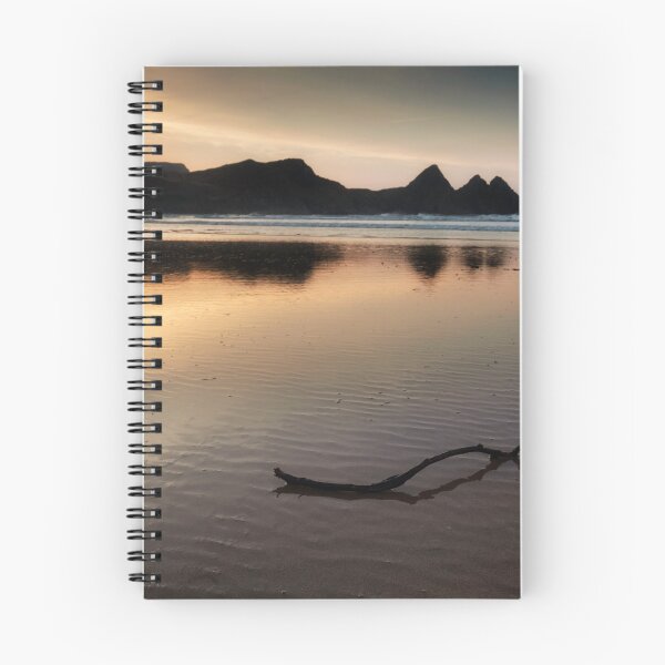 Item preview, Three Cliffs Bay reflection designed and sold by Leighton Collins.