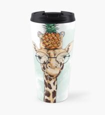 Pineapple Giraffe Travel Mug