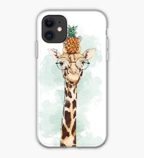 Pineapple Giraffe iPhone Case