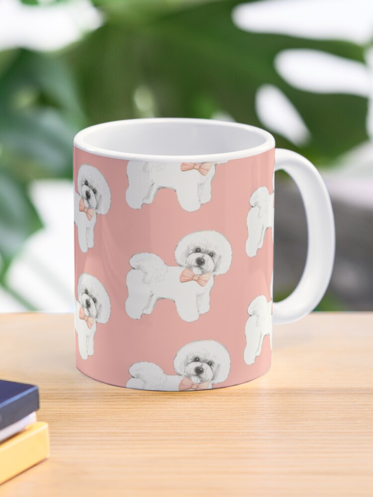 Bichon Frise Tea Bag Holder Dog Lovers Gifts Cup Decor Mug Decor