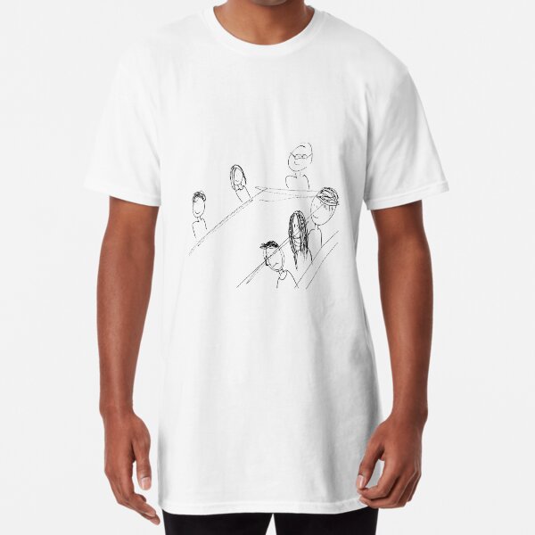 Breakfast With Friends Long T-Shirt