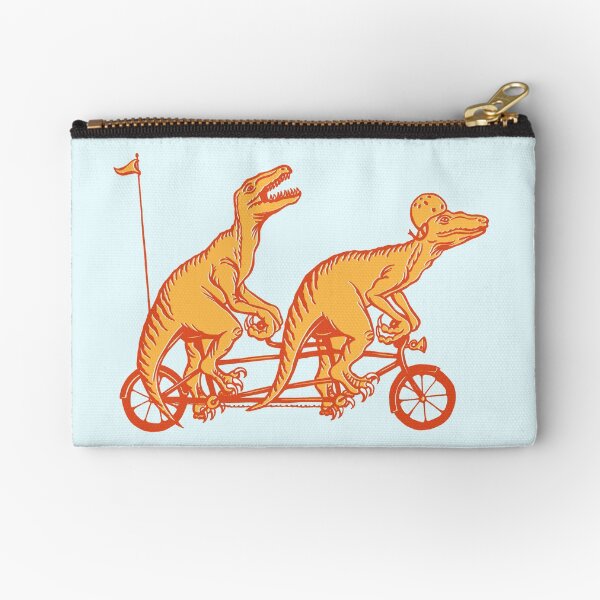 Item preview, Cycling raptors on tandem bicycle designed and sold by Amélie  Legault.