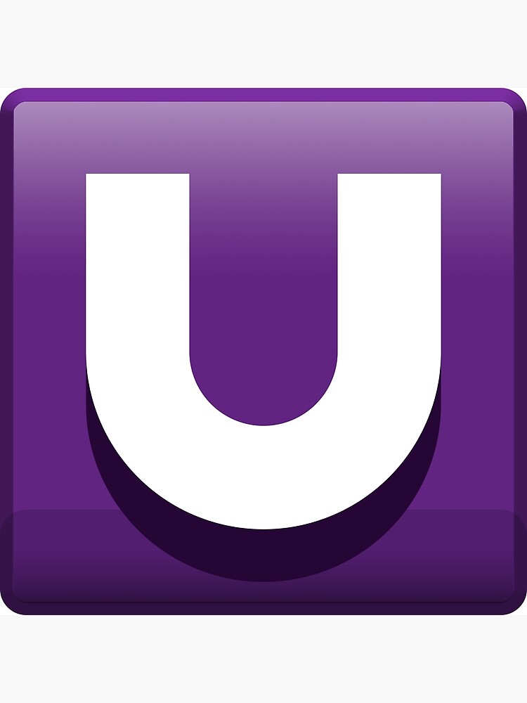 Uber Icon Logo V 01 Greeting Card By Alkoal Redbubble