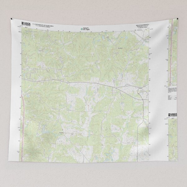 Item preview, USGS TOPO Map Mississippi MS Benton 20120409 TM designed and sold by WetdryvacRBO2.