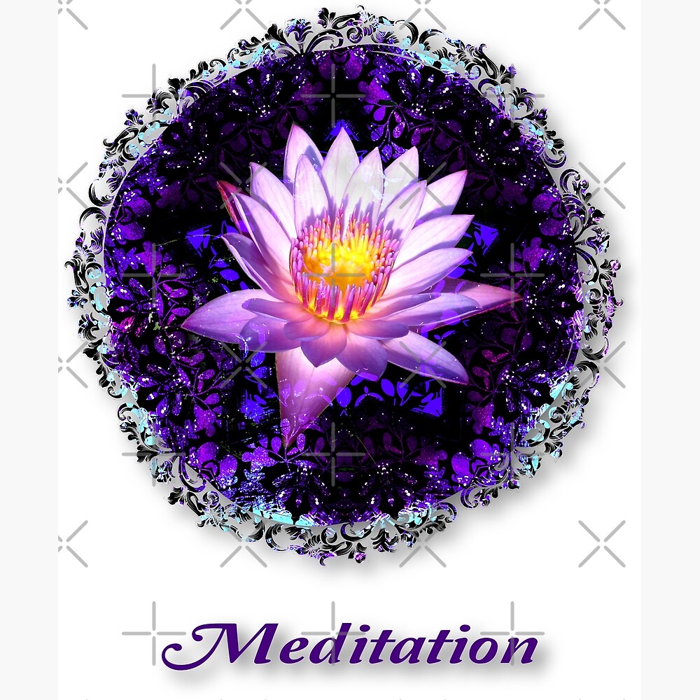Meditation - the essence of life — Poster