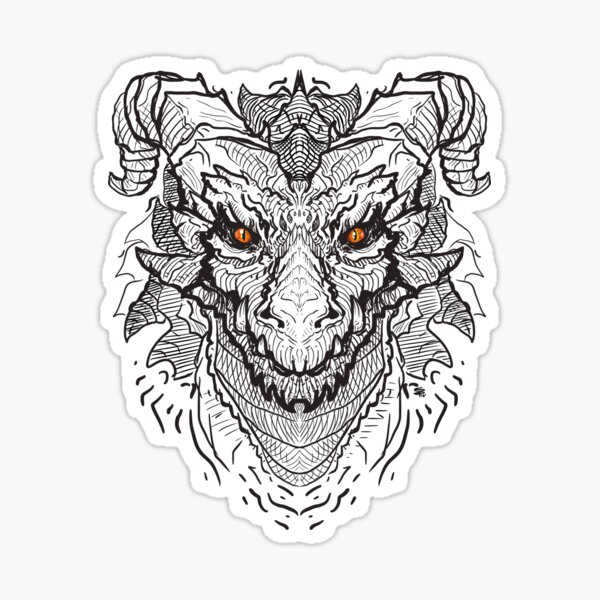 "Dragon" Sticker