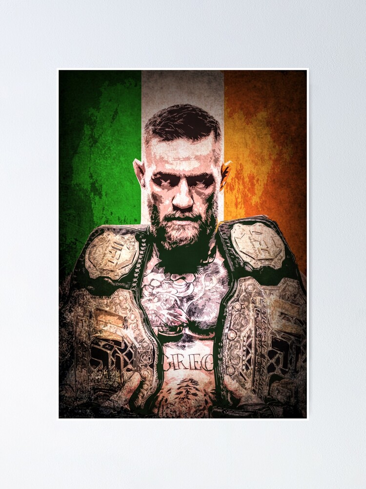 Voksen At søge tilflugt stivhed Conor McGregor " Poster for Sale by Voodoo Production | Redbubble