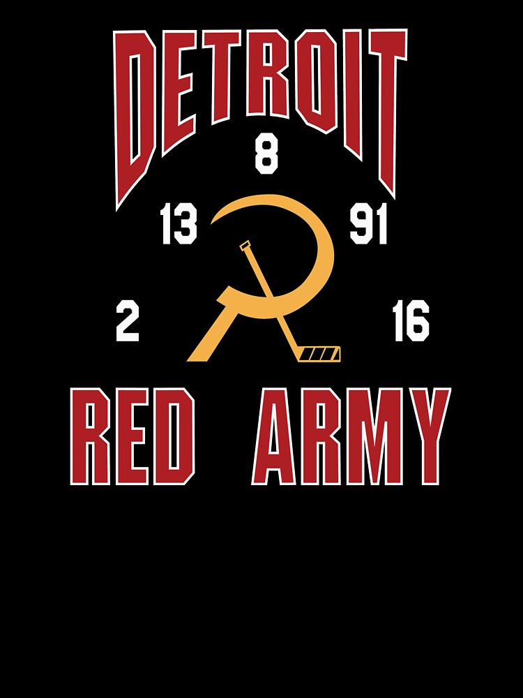 Detroit Red Wings Red Army Russian 5 Hockey Apparel Baby One-Piece for  Sale by VogueSquared