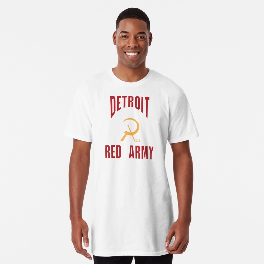 Detroit Red Wings Red Army Russian 5 Hockey Apparel Kids T-Shirt