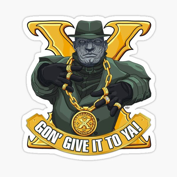 Mr X Gon' Give it to Ya! Sticker