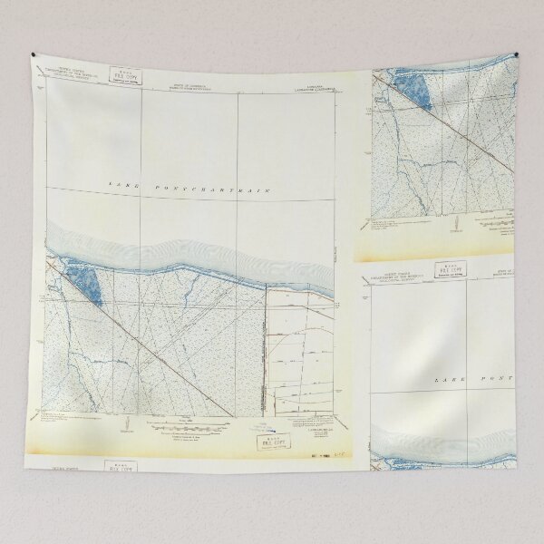Item preview, USGS TOPO Map Louisiana LA La Branche 333870 1938 31680 designed and sold by WetdryvacRB01.