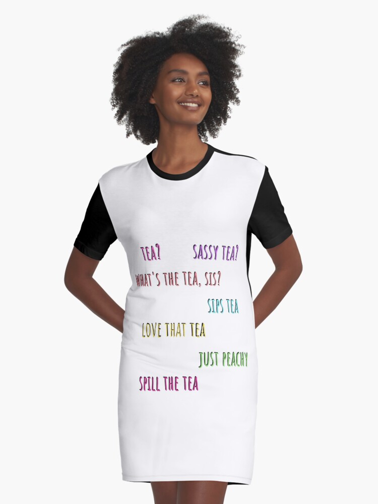 good vibes t shirt dress