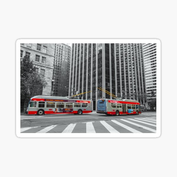 Aperçu de l'œuvre Deux bus créée et vendue par jvnimages.
