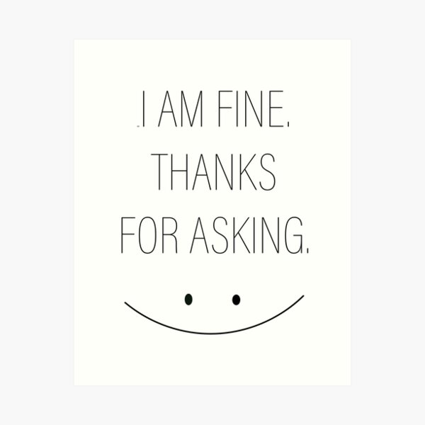 Item preview, Simple minimalist funny typography emoticon quote designed and sold by ankka.
