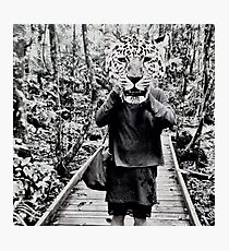 Leopard animal head Photographic Print