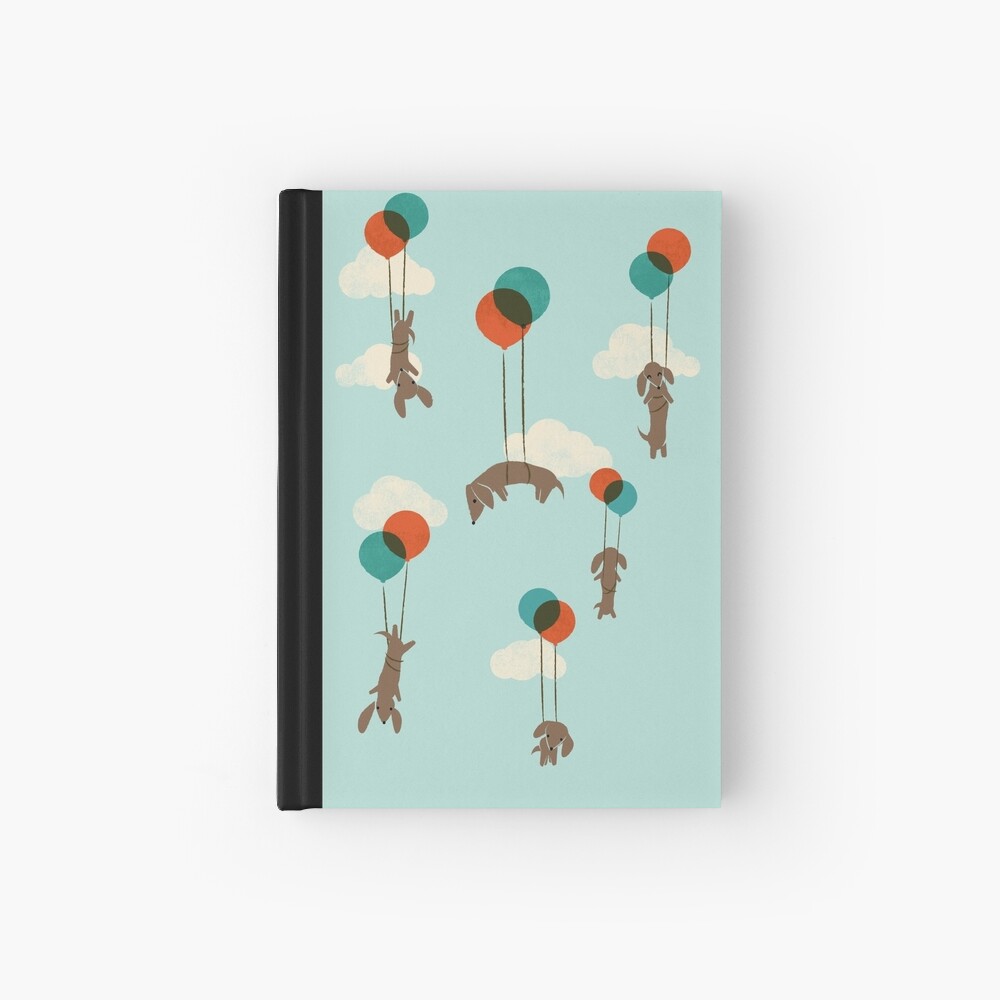 Flight of the Wiener Dogs Hardcover Journal